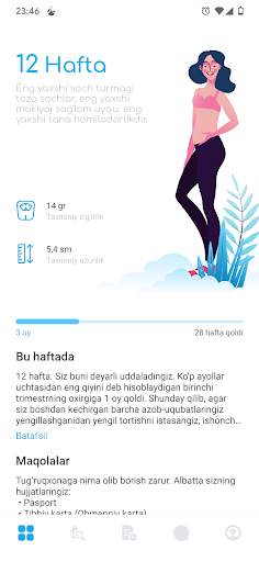 Homiladorlik davri screenshot 1