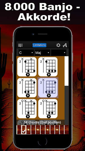Banjo Chords Compass Lite screenshot 1