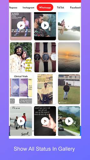 All Social Media Status Downloader- Insta, WA,Fb screenshot 4
