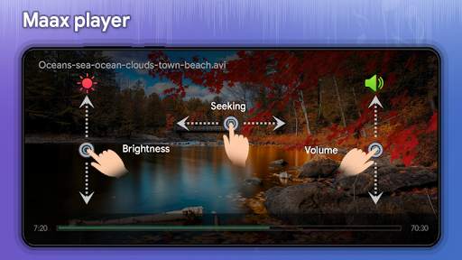 Maax Video Player HD - All Format for Android free screenshot 3