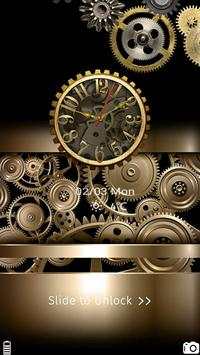Mechanical Equipment Gear Metal Locker Theme screenshot 2