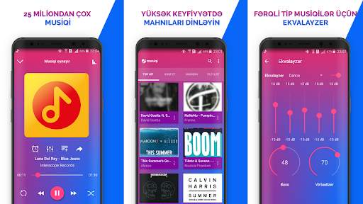 Music cloud app screenshot 1