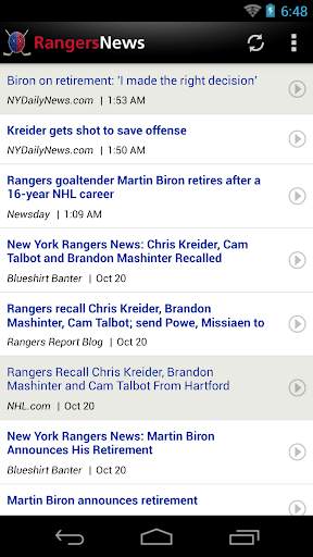 New York Hockey News screenshot 1