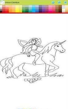 Unicorn : Coloring pages screenshot 6