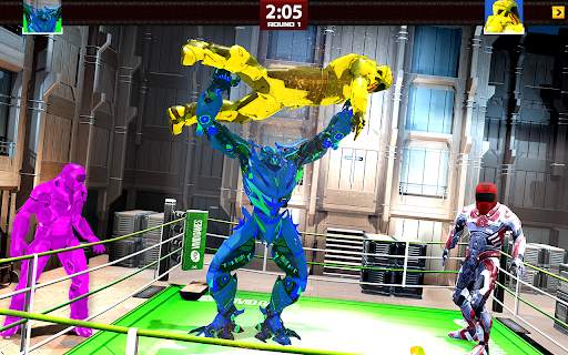 Robot Fighting 3D : Street Fighting Kang Fu Game screenshot 2