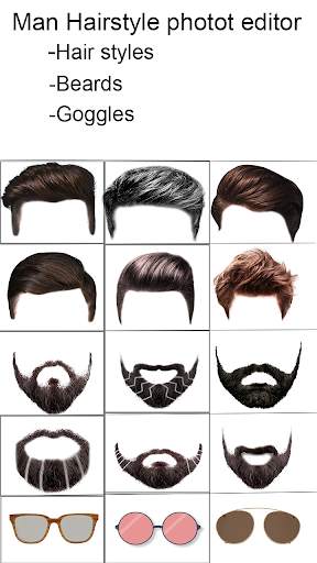 Man HairStyle & Beard Photo Editor screenshot 4