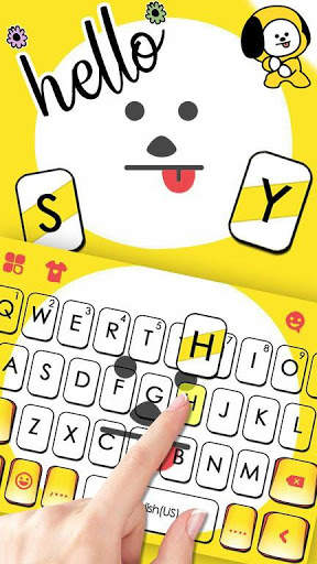 BT21 Keyboard Theme स्क्रीनशॉट 1