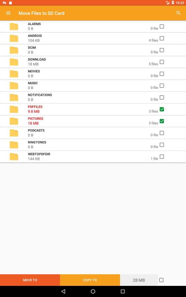 Files to SD Card: Transfer Files to SD Card screenshot 9