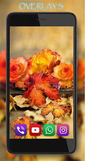 Roses Autumn Live Wallpaper screenshot 2