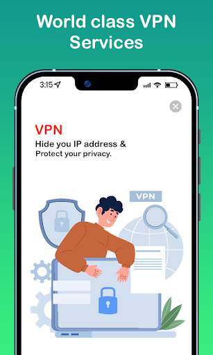 Turbo VPN - Secure Express VPN screenshot 1