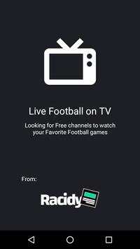 Live Football on TV screenshot 1