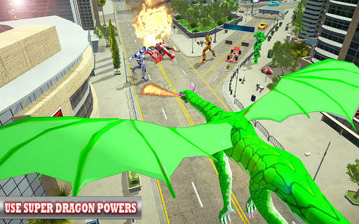 Flying Fire Dragon Robot Transform - Flying Dragon screenshot 3