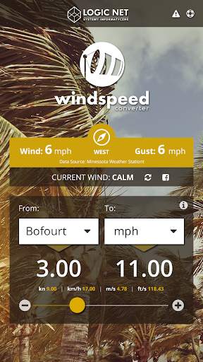Wind Speed Converter скриншот 2