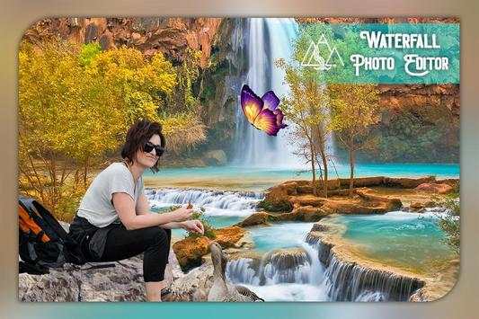 Waterfall Photo Frame 2019 4 تصوير الشاشة
