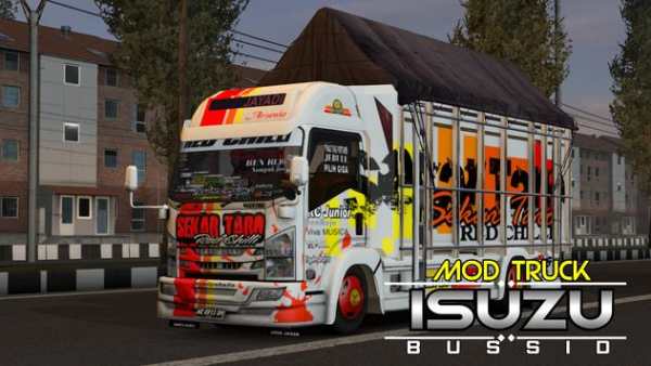 Truck Canter Mod Bussid screenshot 1