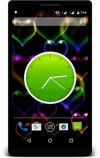Analog Clock Live Wallpaper screenshot 1