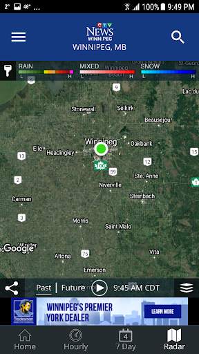 CTV News Winnipeg Weather screenshot 3