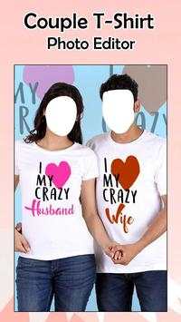 Couple T-Shirt Photo Editor screenshot 7