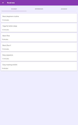 Yoga workout - Free yoga videos and workouts screenshot 12