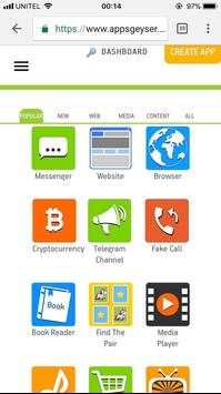 Appsgeyser screenshot 4