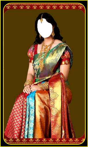 Women Saree Photo screenshot 3