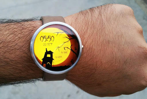 Watch Face - Halloween Spooky screenshot 9