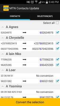 MTN Contacts Update screenshot 2