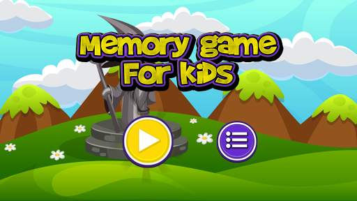 Memory game for kids screenshot 1