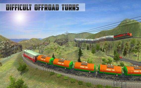 Indian Train Oil Tanker Transport:Train Games 2017 screenshot 3