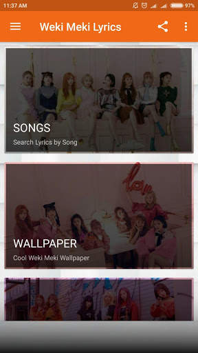 Weki Meki Lyrics (Offline) screenshot 2