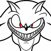 Sonic EXE Coloring icon