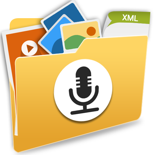File Manager by Voice – Speech Recognition app आइकन
