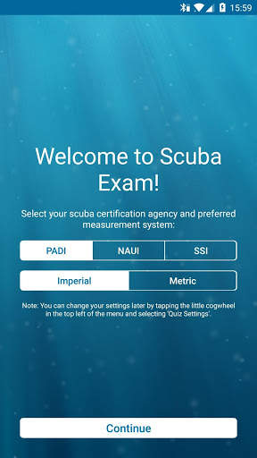 Scuba Exam Lite screenshot 1
