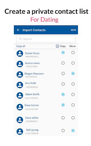 Dating Phone  Keep Your Personal Love Life Private screenshot 4