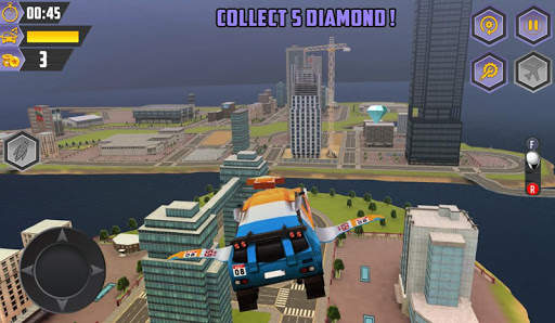 Flying Racing Car Games screenshot 3
