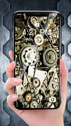 Mechanical Gear APUS Live Wallpaper screenshot 1