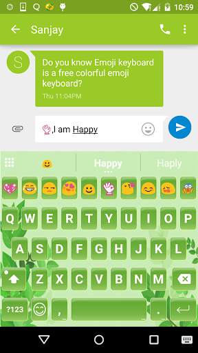 🌿Leaf Love Emoji Keyboard screenshot 5
