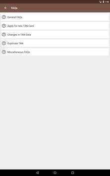 TAN Search, Application Status screenshot 9
