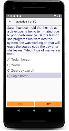 CISSP Practice Questions 😎✔ screenshot 2