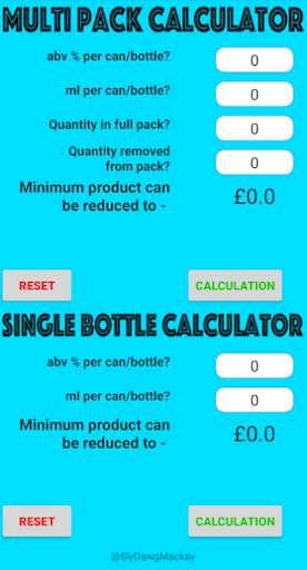 Minimum Unit Pricing (MUP) Calculator Scotland screenshot 2