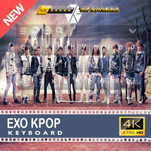 EXO Keyboard Theme KPOP 2019 2.0