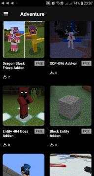 Addons/Mods for Mincraft PE screenshot 1