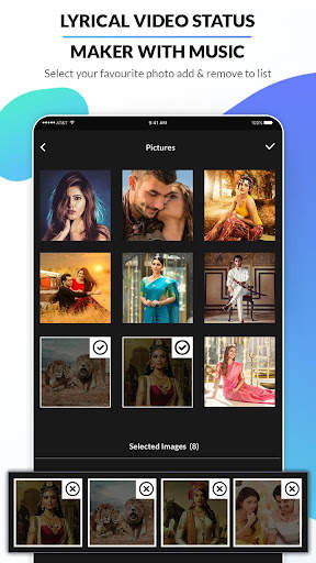 Lyrical Photo Video Maker with Music: Status Video screenshot 3