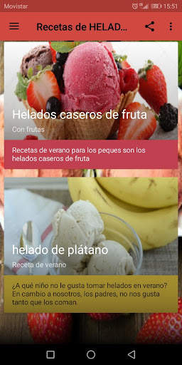 Recetas de HELADOS caseros screenshot 5
