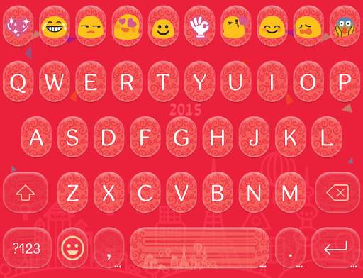 🎊New Year Emoji Keyboard🎉 screenshot 6
