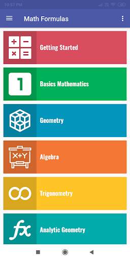 All Math Formulas screenshot 2
