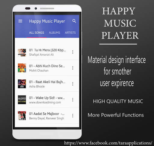 MUSIC PLAYER स्क्रीनशॉट 3