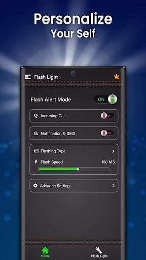 Flashlight Pro Led Torch Light screenshot 1