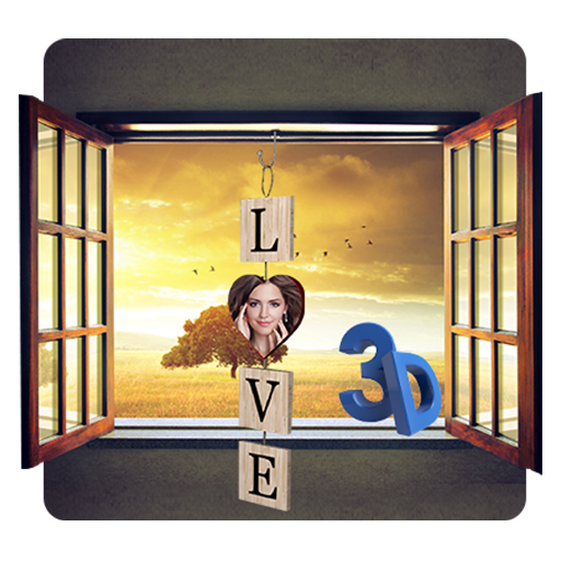 Love doors 3D icon