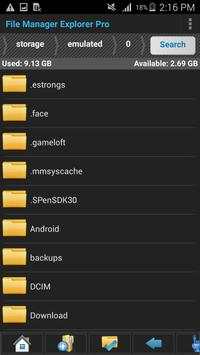 File Manager Explorer screenshot 1